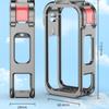 Magnetic Protective Case Aluminum Alloy Housing Case for Insta360 X6 Action Camera Accessories