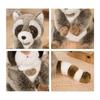 Raccoon Plush Pillow Soft Cute Toy Fluffy Comfortable Sleeping Realistic Home Decor Birthday Gift Children's Day Gift Halloween Gift Christmas Gift
