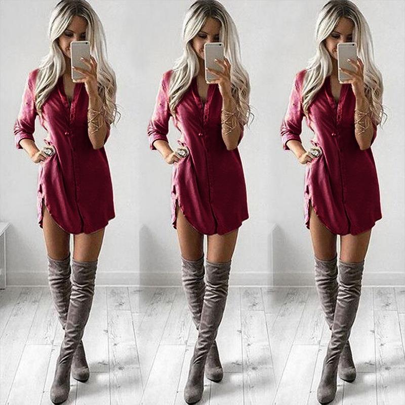 

Women s Casual T-Shirt Long Sleeve Shirt Loose Top L