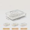 Multi Purpose Fresh-keeping Box Transparent Egg Box New Seasoning Box  Fruit Vegetable Storage