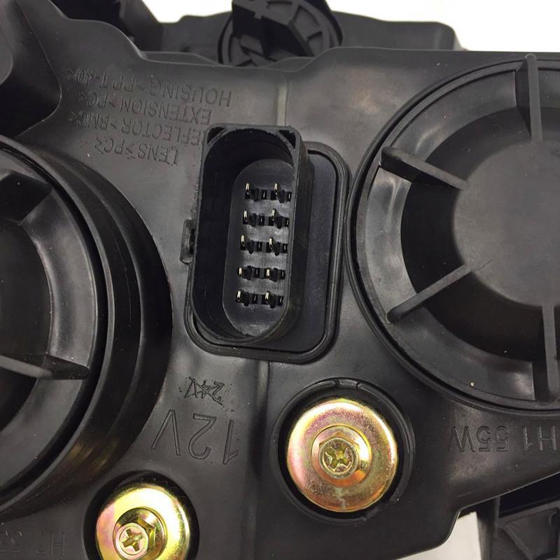 Compatible with BAIC Weiwang 306: Front Headlight Assembly with Manual Adjustment Premium Manual Adjust, Right Side