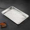 Eos 304 Stainless Steel Rectangular Steaming Tray