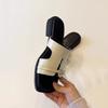French gentle flat bottom comfortable cool slippers women's wear versatile comfortable belt buckle hollow one-word drag