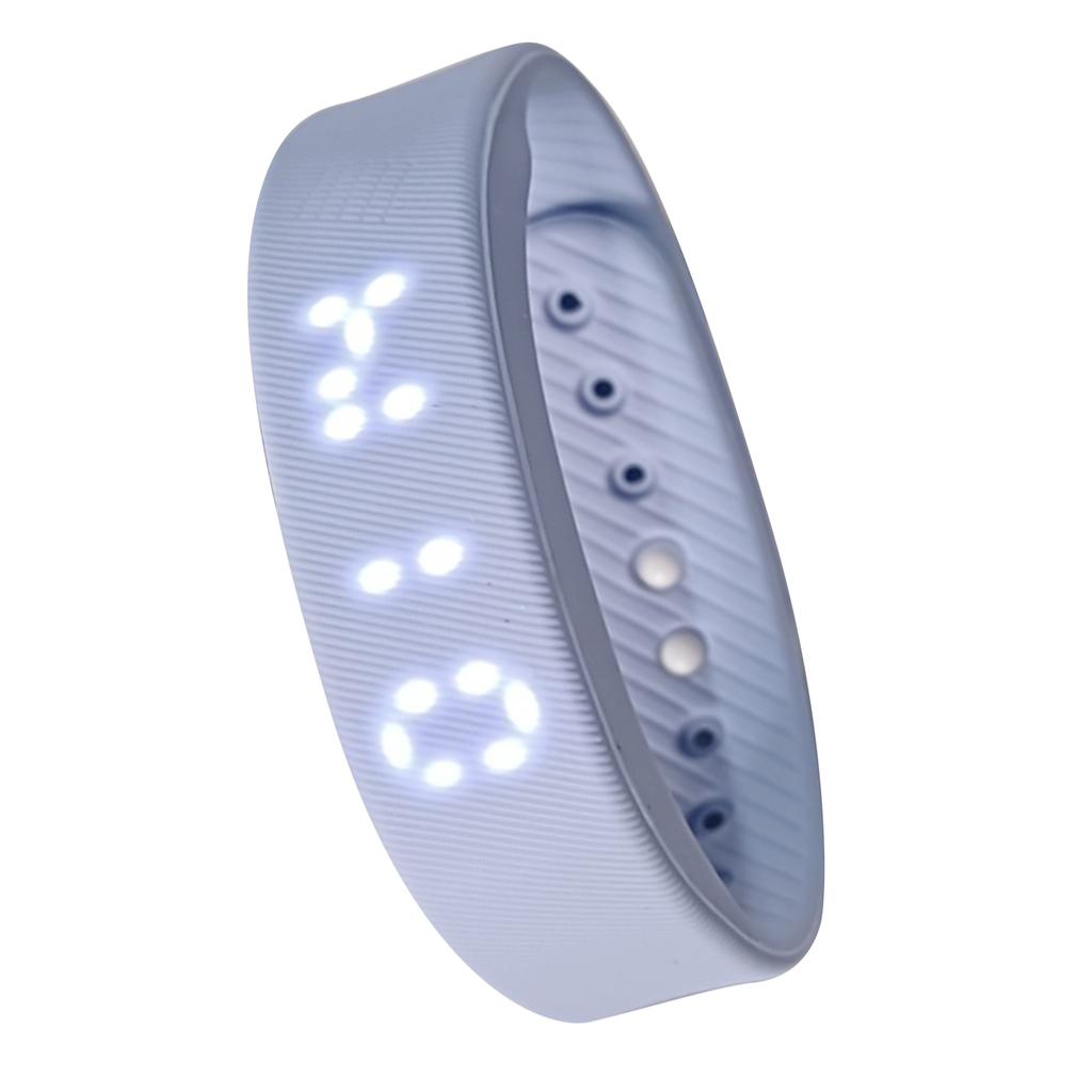 LED Digital Watch With Alarm Vibrating Alarm Clock Silent Vibration WakeUp Wristband Adjustable Smartwatch Wristband Clock