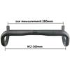 RXL SL 31,8 mm Carbon Rennrad Lenker 380/400/420/440 mm UD Matt Externe Zugführung Rennrad Lenker
