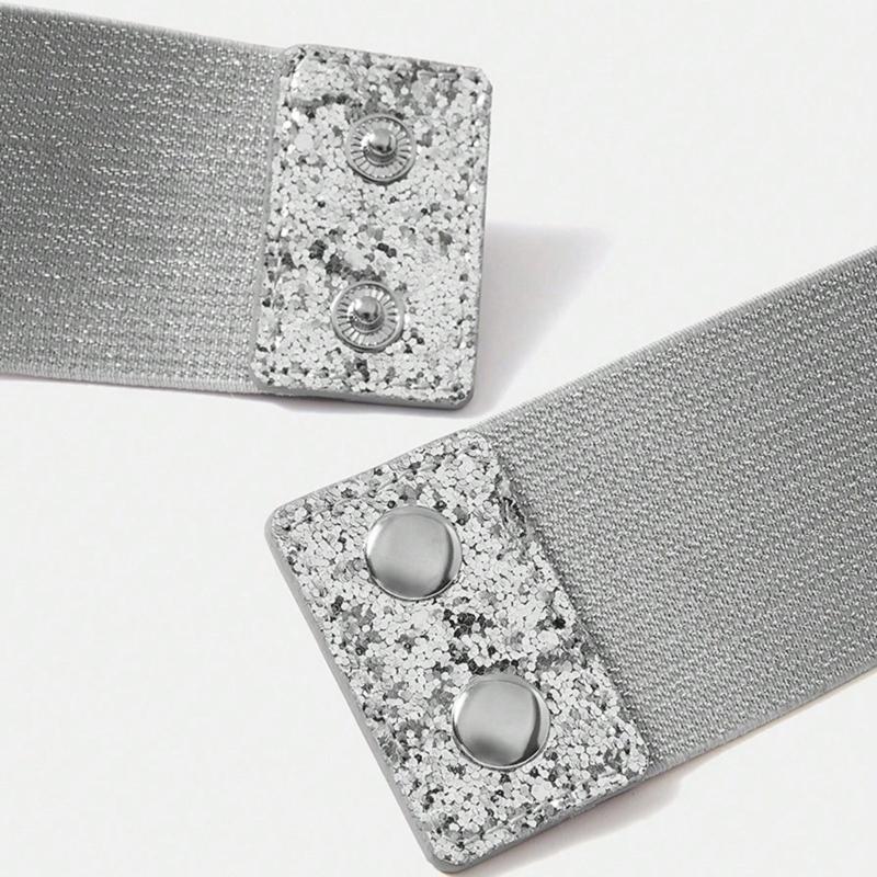 Unique Waist Belt Oversized Underbust Glittering Belt for Stage Dancers Costume Jewelry Waist Body Jewelry Trendy Belt