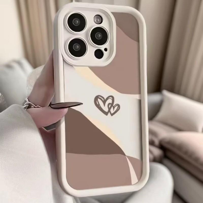 Heart Apple 17 Promax iPhone Case - Japanese/Korean Inspired for iPhone 13-16 15