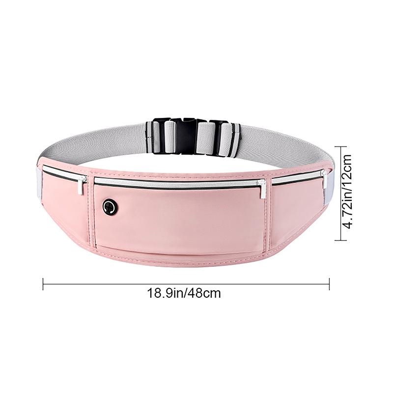 1ks Venkovní Vodotěsná Neviditelná Běžecká Ledvinka Velká Kapacita Sportovní Ledvinka Muži Ženy Skryté Tašky do Tělocvičny Ledvinka na Telefon