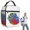 Reunion Island 974 Insulated Lunch Bag for Women Kids Portable Food Boxes Thermal Lunch Box Tote