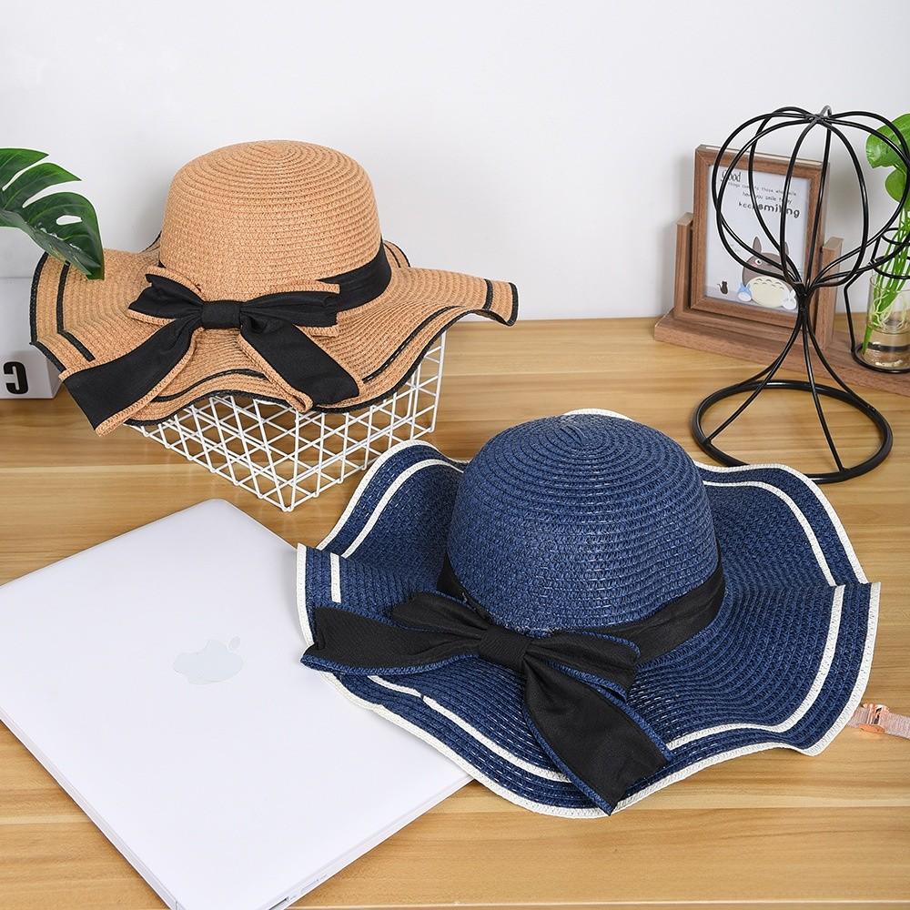Summer Beach Hat With Wide Brim Sun Protection For Women Outdoor Sun Hat For Vacation