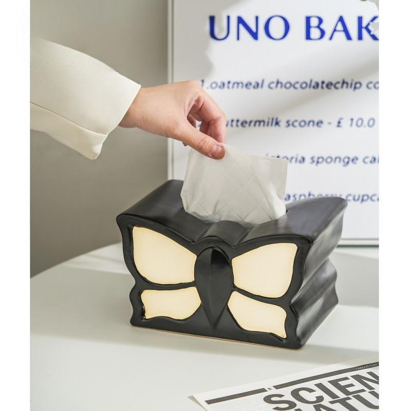 Vintage Schmetterlingsvase Keramik Heimdeko Luxus Tischmittelstück für Wohnzimmer