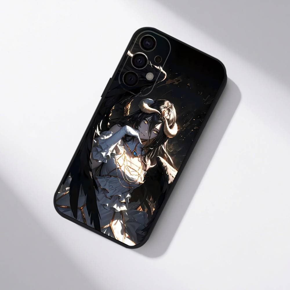 A-Albedo O-OverlordS Phone Case For Samsung S25,S24,S21,S22,S23,S30,Ultra,S20,Plus,Fe,Lite,5G Black Cover