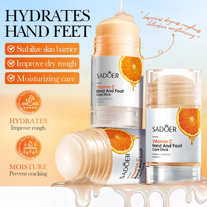 Spot Hand and Foot Care Stick 40g Vitamin C Moisturizing Hand and Foot Cream Skin Care Products
