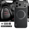 IPhone 17 Pro Max Case 360 Rotating Stand Full Body Protective Cover Electroplated Leather Finish Shockproof Magnetic