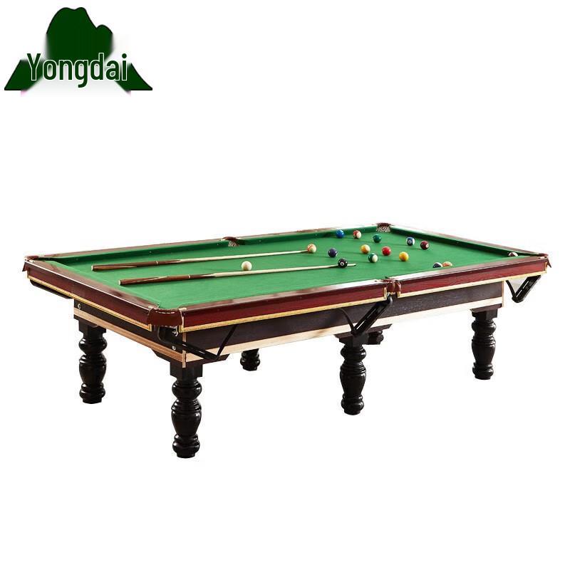 Yongdai Standard Black 8 Pool Table
