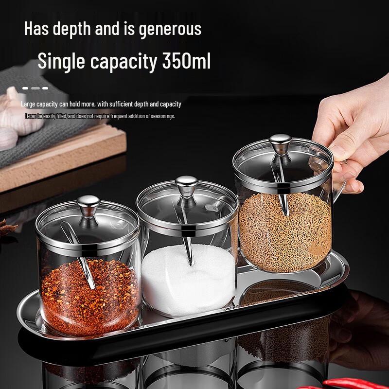 Yongduo Glass Seasoning Jar