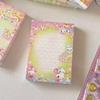 50 Sheets Lovely Rainbow Rabbit Bear Memo Pads To Do List Journal Notepad Kawaii Stationery DIY Material Paper