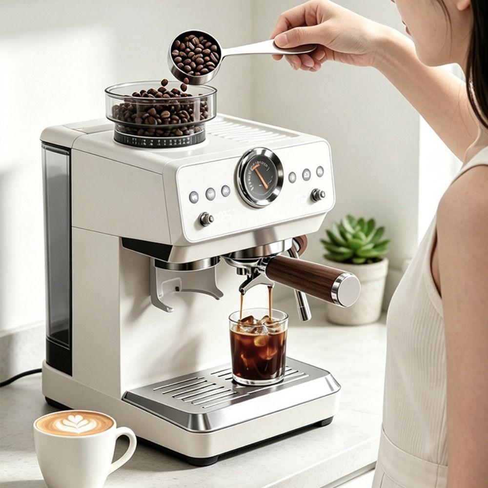 15ml Capacity Coffee Measuring Spoon Long Handle Coffee Brewing Spoon Loose Leaf Tea Scoop Kitchen