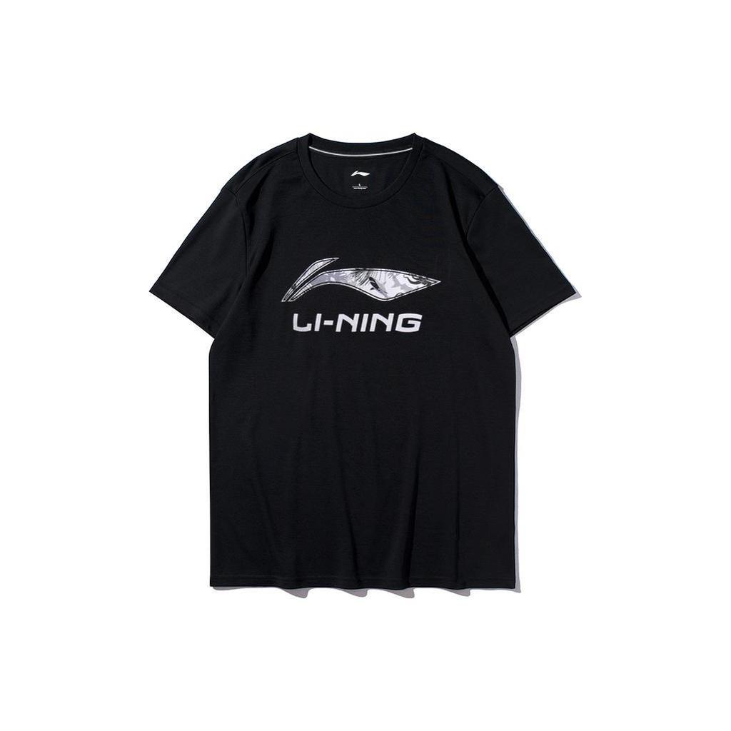 Li Ning Sports Fashion Collection T Shirt Unisex Black ATST633-1