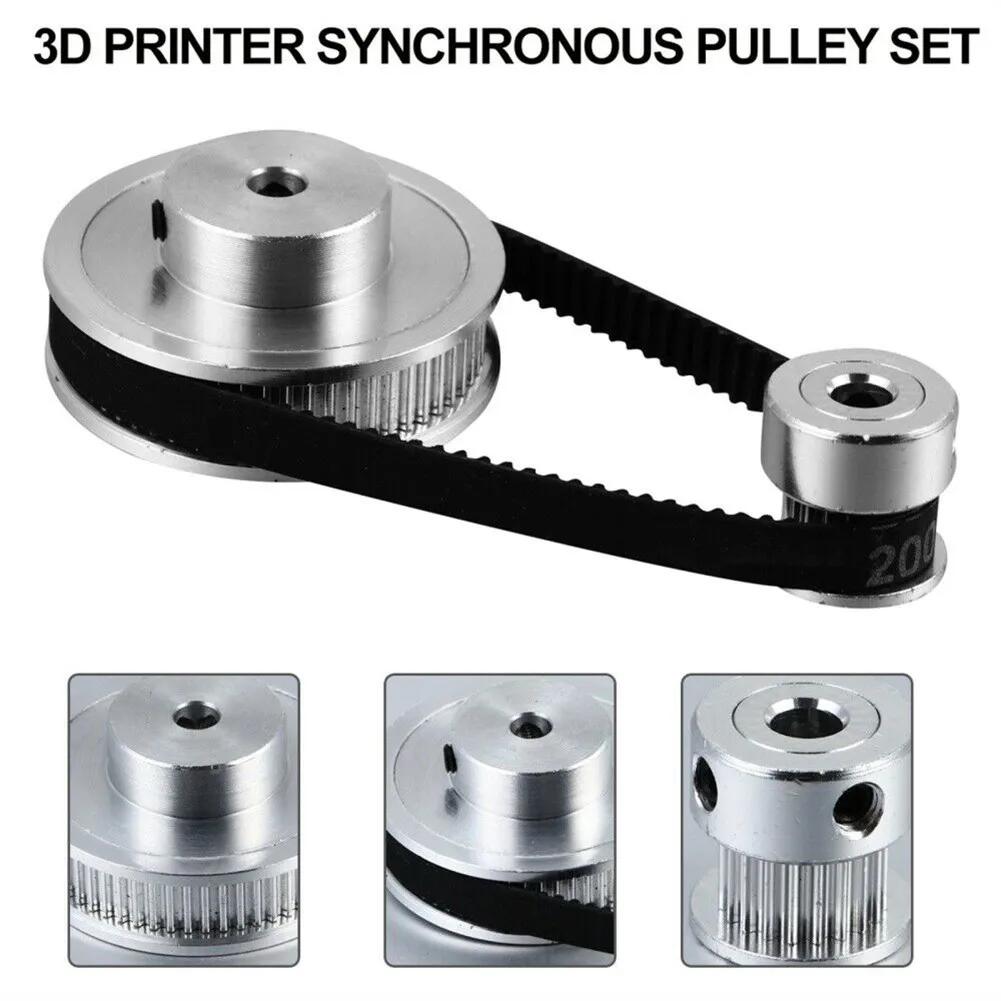 200mm Synchronous Timing Belt Assembly Includes Key Pulleys (20T & 60T) Suitable For Various Printing Applications China Mainland