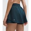 Lululemon Shake It Out High Rise Running Short 2.5  Indochine Blue