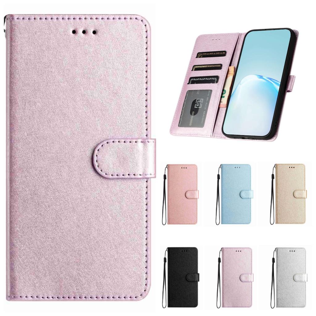 Case for Huawei P10-P50,Honor 9 Lite...Slim Leather Phone Cover with Card Slots & Cash Pocket,Anti-Drop Protection,Silk Texture (6 Colors)