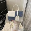 Handbag Bag Women's Casual Commuter Messenger Bag Fashionable and Simple Shoulder Bag Summer New Niche Small Square Bag