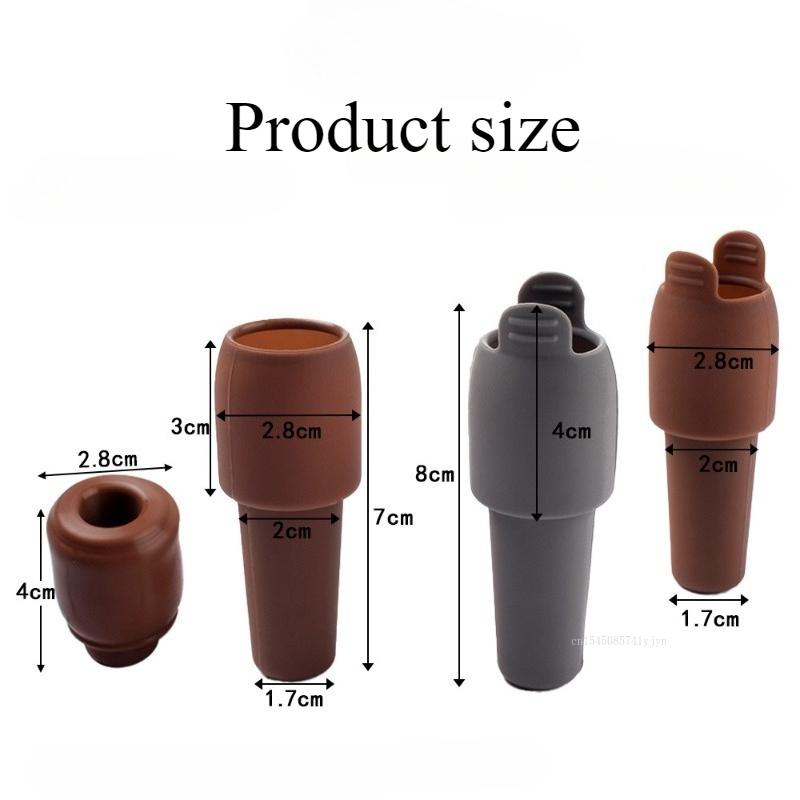 Reusable Silicone Wine Stoppers  with Handle,Sparkling Wine Bottle Stopper Beverage Bottle Sealer Keep Champagne Fresh Tools