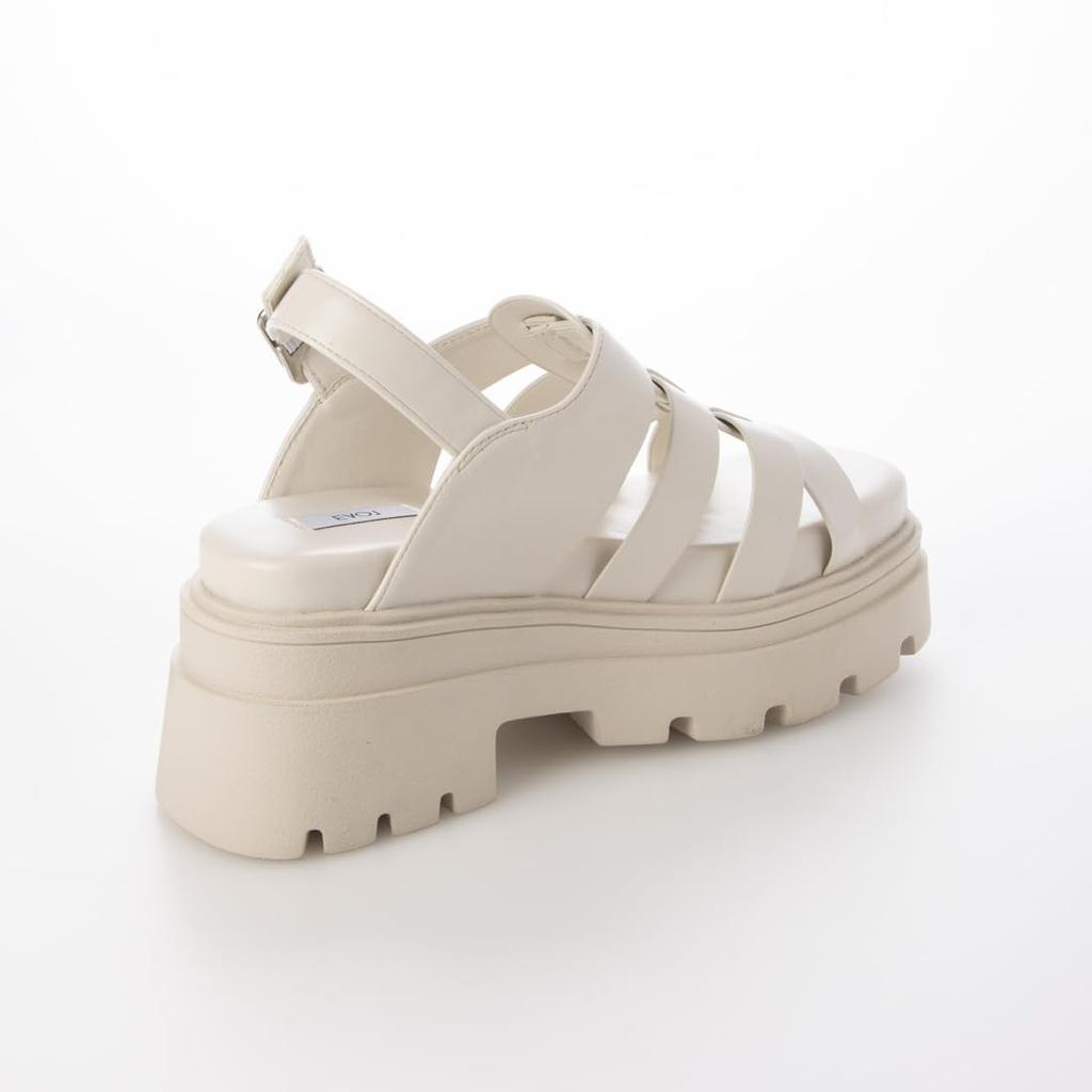 Evol Women's Large Thick-Soled Gurkha Sandals