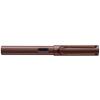 Lamy Lx Marron Fountain Pen Elegant Aluminum Body with Palladium Stainless Steel Clip Steel Extra Fine Includes LAMY T10 Blue Ink Cartridge - Finish,