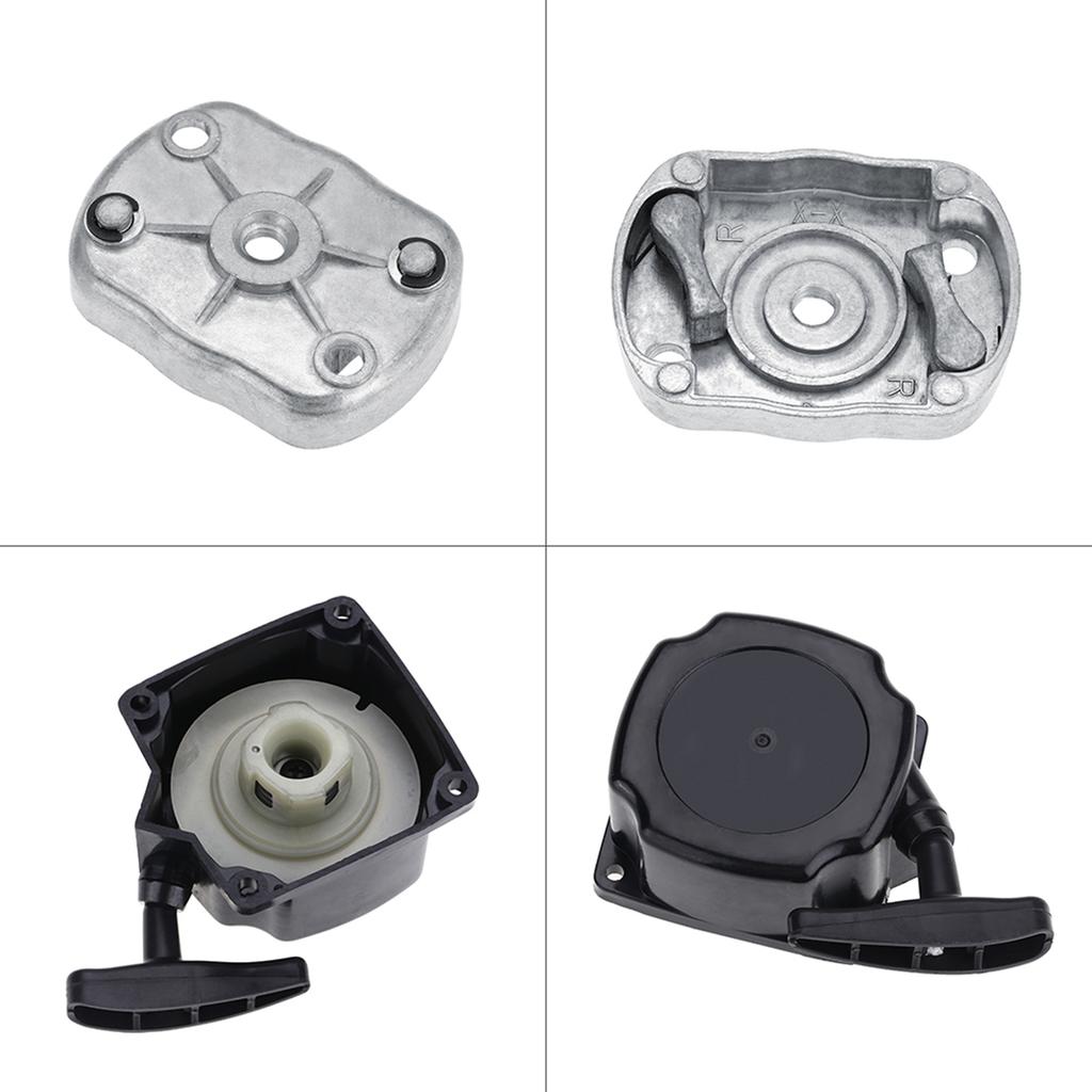 Lawn Mower Sr Assembly, Sr Pull sy Start Assembly Replacement for 520 430 Brush Cutter Lawn Mower Scooter