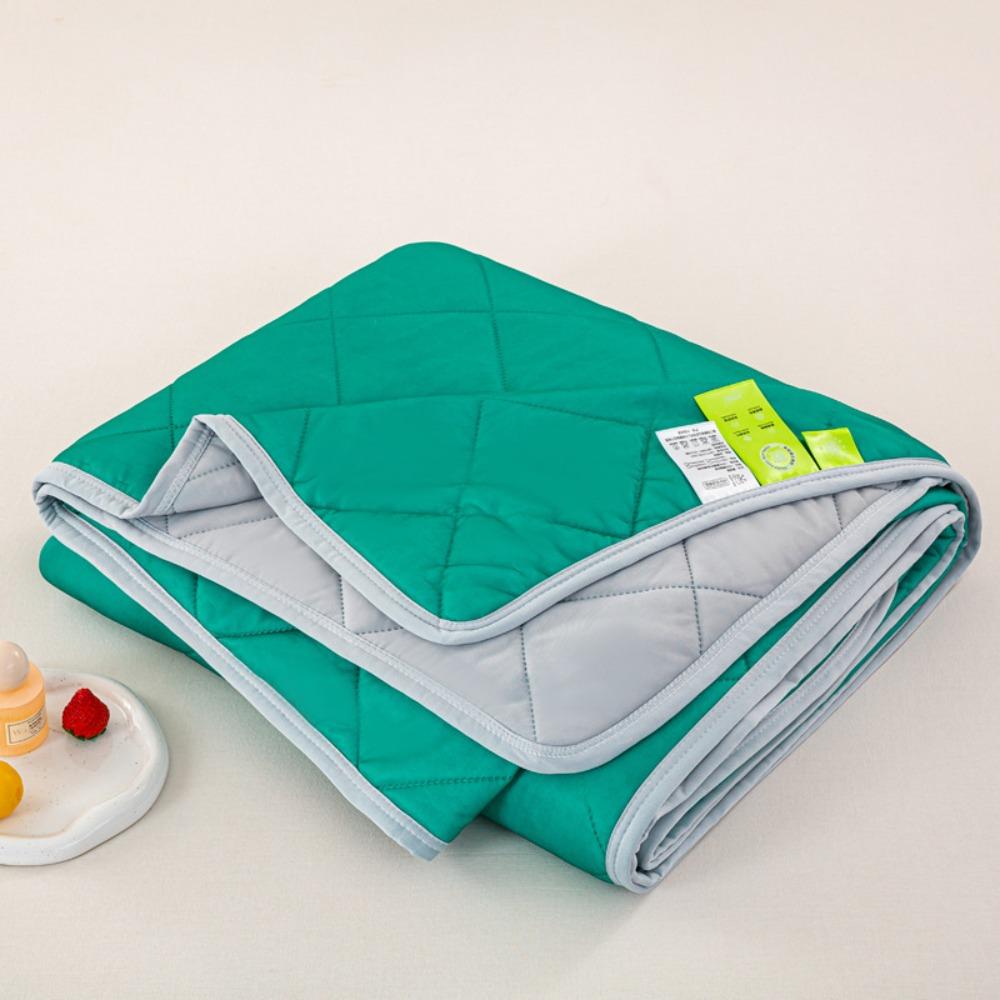 

Двустороннее кондиционирующее одеяло, Охлаждающее одеяло с эффектом холода, Новое охлаждающее одеяло Весна Лето темно-зеленого