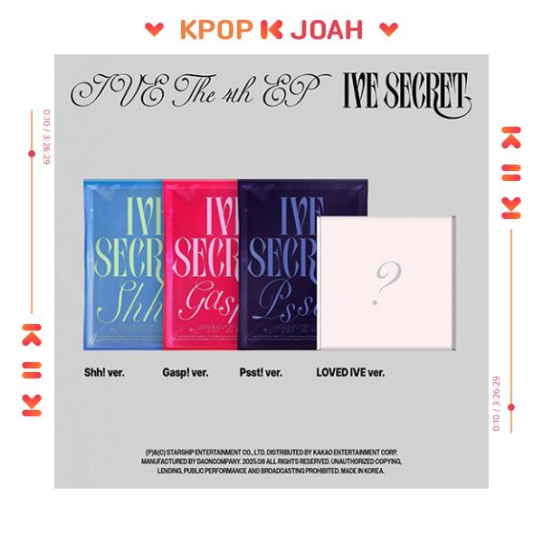 IVE [IVE SECRET] 4th EP ALBUM