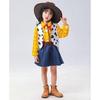 SCLYX Woody Costume Girls Cute Halloween Cosplay Kindergarten Kids Event Outfit #23065