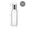 Butelka na dressing HARIO Slim 250 ml Można stosować z wrzącą wodą Czarna DBSN-250-B