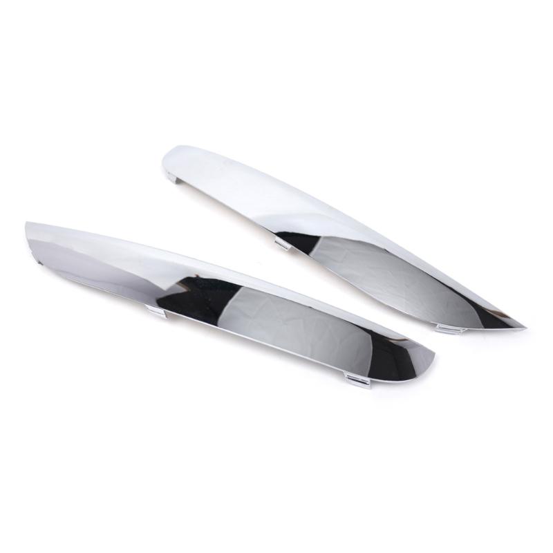Car Front Bumper Trim Electroplate Front Bumper Trim Left/Right Front Bumper Trim 51118047727 Replacements for F02