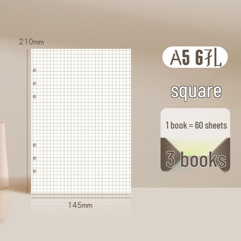 GoodNotes Refill: B5 Binder, A5 Replacement, A4 Loose-Leaf Notebook, Blank Grid Paper