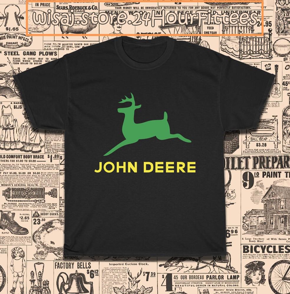 

New John Deere Agriculture Equipment Men039s TShirt American Size S5XL TShirt Unisex T-Shirt XXXL