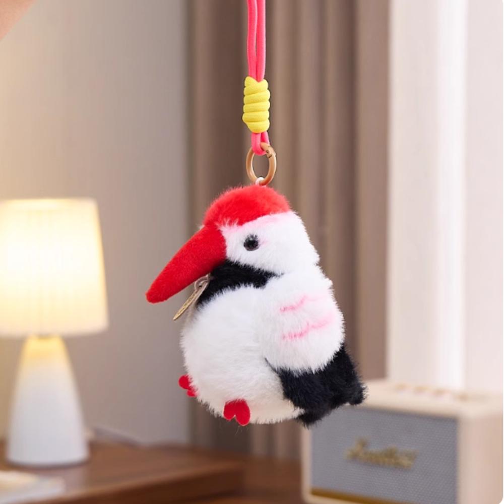 Plush Animal Parrot Plush Pendant Simulation Standing Shoulder Animals  Birthday Gifts