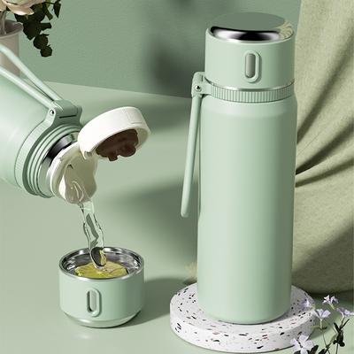 550ml Edelstahl Thermos Flasche Für Kaffee Doppel Wand Thermal Wasser Flasche Isolierte Tasse Für Reise Vakuum Flaschen Tumbler