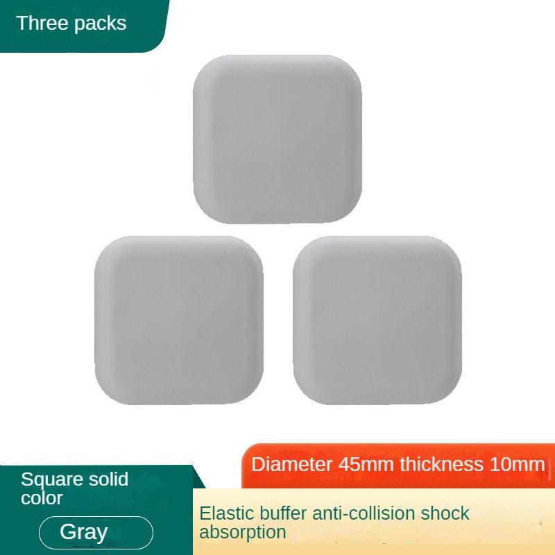 

Дверная ручка, утолщенная противоударная накладка, силиконовая защитная накладка, противоударная напольная ручка для холодильника, буфер для предотвращения столкновений, артефакт, немая наклейка на стену 3 серый