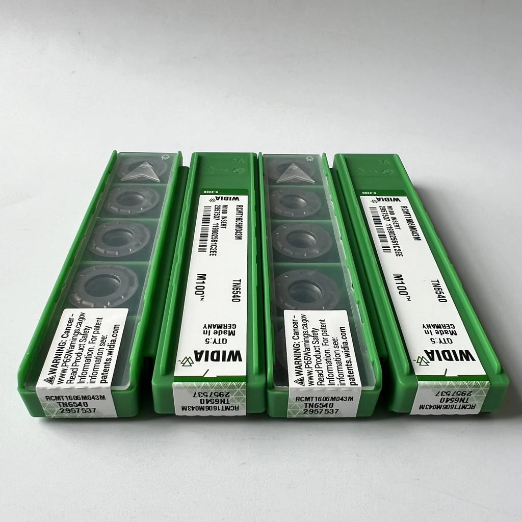 Original / RCMT1606M043M TN6540 / Industrial indexable Carbide Inserts 10 Pcs