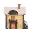 House Decoration LED Lights Christmas Town Scene Desktop Ornaments Figurines Buildings Battery