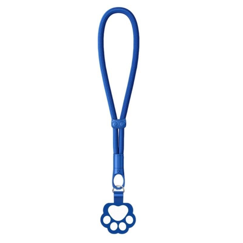 Anti Drop Phone Lanyard Adjustable Length Metal Auto Locking Clasp Polyester Wristband For Mobile Devices Small Gadgets