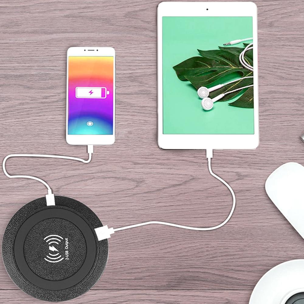 15W For Camper Truck ATV Boat Car RV Quick Charge PD 3.0 USB Type-C Embedded Wireless Charger Outlet Socket Car Charger