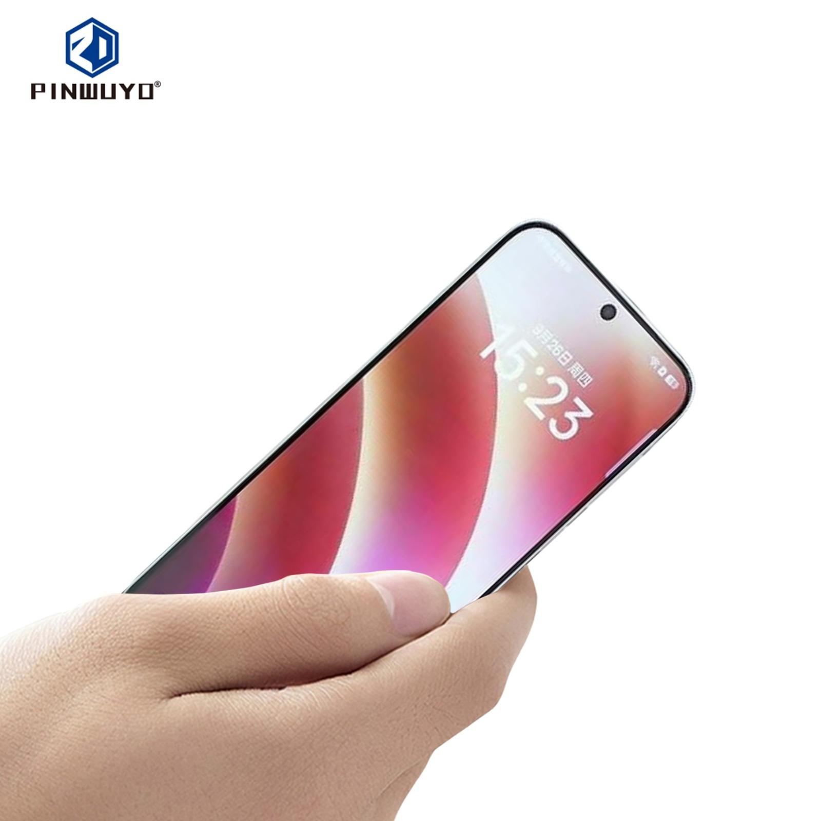

For Oppo Find X PINWUYO 9H 3D Full Screen Explosion-proof Tempered Glass Film (Black) Black