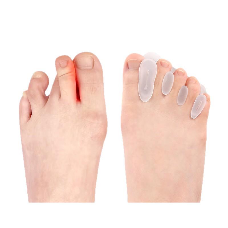 Four-Hole Soft Toe Separator for Bunions and Overlapping Toes