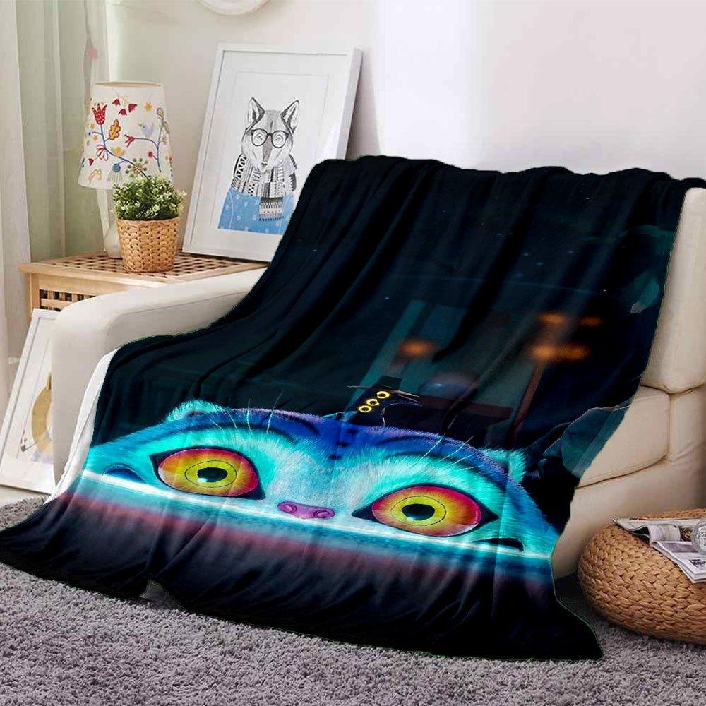 

1pc Hunter X Kopo group - Themed Flannel Blanket - Suitable for Bed, Home Decor, Graduation Gifts, Easter, Back to School, ChristmasA24 80cmx120cm(31inx47in)