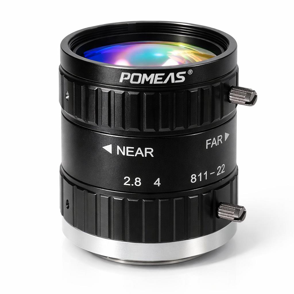 Pumies C-Mount 50mm 4K 20MP Large Industrial Machine Vision Lens