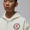 Jordan Sweatshirts Men's Ecru Hooded Moderate